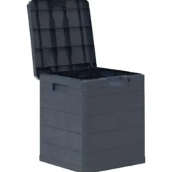 vidaXL - Tuinbox - Antraciet - Kunststof