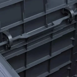 vidaXL - Tuinbox - Antraciet - Kunststof