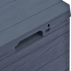 vidaXL - Tuinbox - Antraciet - Kunststof