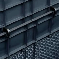 vidaXL - Tuinbox - Antraciet - Kunststof