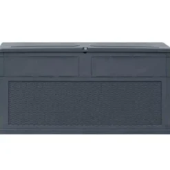 vidaXL - Tuinbox - Antraciet - Kunststof