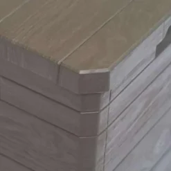 vidaXL - Tuinbox - Bruin - Kunststof