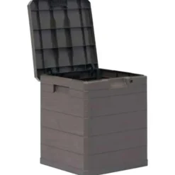 vidaXL - Tuinbox - Bruin - Kunststof