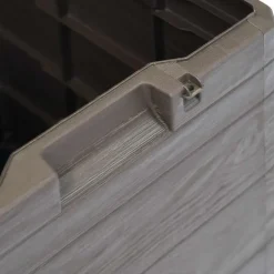 vidaXL - Tuinbox - Bruin - Kunststof