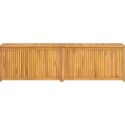 vidaXL - Tuinbox - Bruin - Teakhout - 200 x 50 x 55 cm