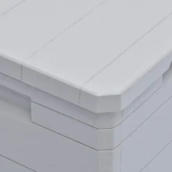 vidaXL - Tuinbox - Grijs - Kunststof