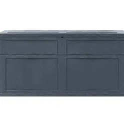 vidaXL - Tuinbox - Zwart - Kunststof