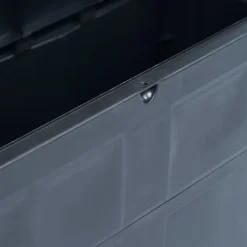 vidaXL - Tuinbox - Zwart - Kunststof