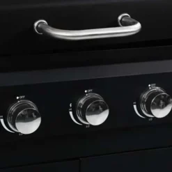 vidaXL - Tuingrill - Zwart - Staal