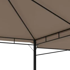 vidaXL - Tuinhuisje - Taupe - Polyester