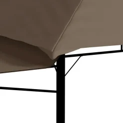 vidaXL - Tuinhuisje - Taupe - Polyester