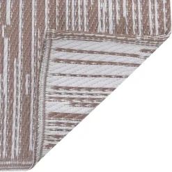 vidaXL - Tuinkleed - Bruin - Polyetheen - 120 x 180 cm