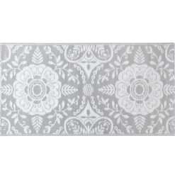 vidaXL - Tuinkleed - Grijs - Polyetheen - 80 x 150 cm