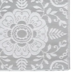 vidaXL - Tuinkleed - Grijs - Polyetheen - 80 x 150 cm