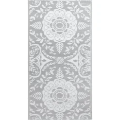 vidaXL - Tuinkleed - Grijs - Polyetheen - 160 x 230 cm