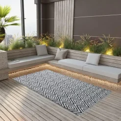 vidaXL - Tuinkleed - Wit - Polyetheen - 80 x 150 cm