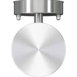 vidaXL - Tuinlamp - Zilver - Roestvrij staal