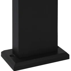 vidaXL - Tuinlamp - Zwart - Aluminium - 16 x 10 x 50 cm