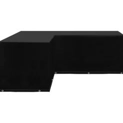 vidaXL - Tuinmeubel Hoes - Zwart - Polyetheen - 250 x 250 x 90 cm