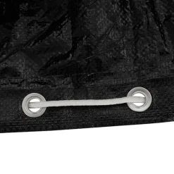 vidaXL - Tuinmeubel Hoes - Zwart - Polyetheen - 250 x 250 x 90 cm