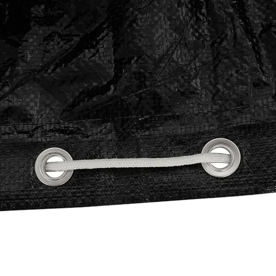 vidaXL - Tuinmeubel Hoes - Zwart - Polyetheen - 250 x 250 x 90 cm