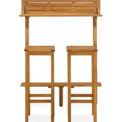 vidaXL - Tuinmeubelset - Bruin - Acaciahout