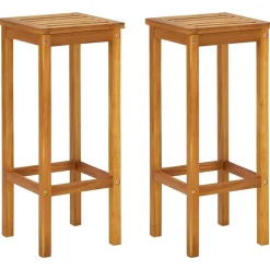 vidaXL - Tuinmeubelset - Bruin - Acaciahout