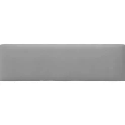 vidaXL - Tuinmiddenbank pallet - Grijs - Grenenhout