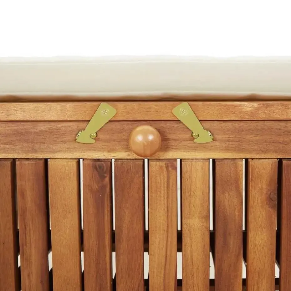 vidaXL - Tuinopbergbank - Bruin - Hout