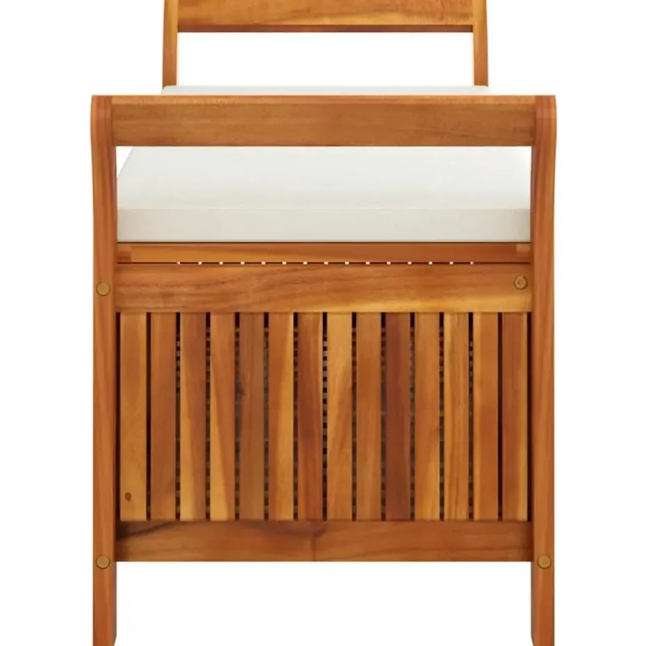 vidaXL - Tuinopbergbank - Bruin - Hout