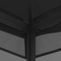 vidaXL - Tuinpaviljoen - Antraciet - Stof