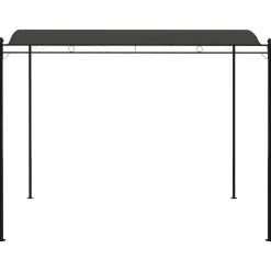 vidaXL - Tuinpaviljoen - Antraciet - Stof - 2 stuks