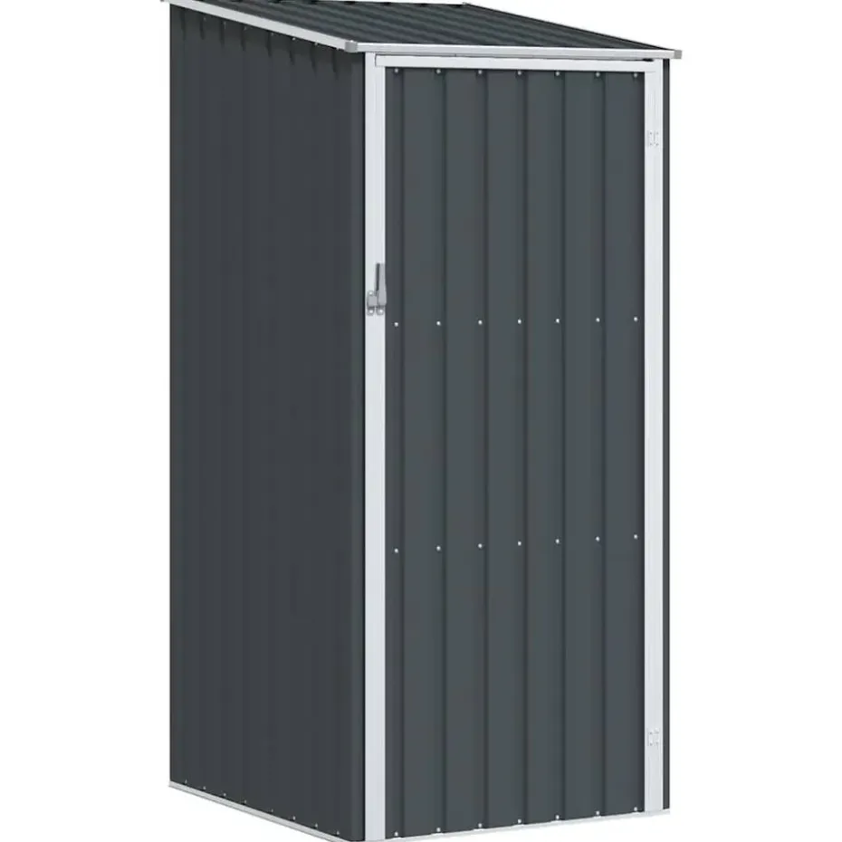 vidaXL - Tuinschuur - Antraciet - Staal