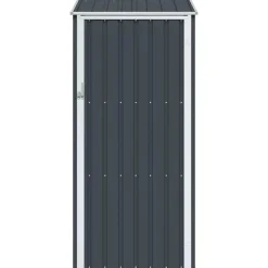 vidaXL - Tuinschuur - Antraciet - Staal