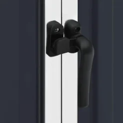 vidaXL - Tuinschuur - Antraciet - Staal