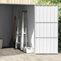 vidaXL - Tuinschuur - Antraciet - Staal