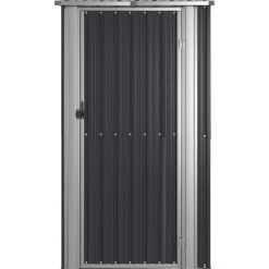 vidaXL - Tuinschuur - Antraciet - Staal