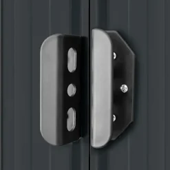 vidaXL - Tuinschuur - Antraciet - Staal