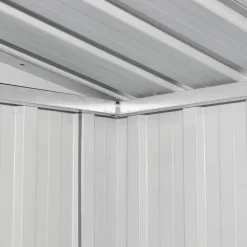 vidaXL - Tuinschuur - Groen - Staal