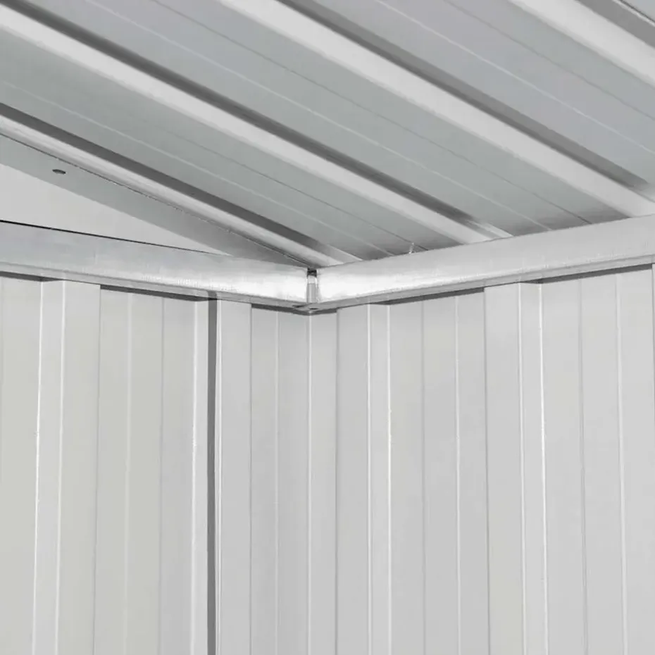 vidaXL - Tuinschuur - Groen - Staal