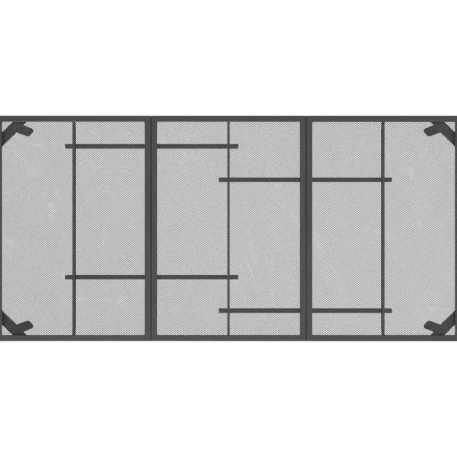 vidaXL - Tuinset - Antraciet - Metaal - 7 stuks