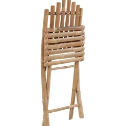 vidaXL - Tuinset - Grijs - Bamboe - 40 x 40 x 7 cm