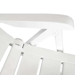 vidaXL - Tuinset - Wit - Kunststof