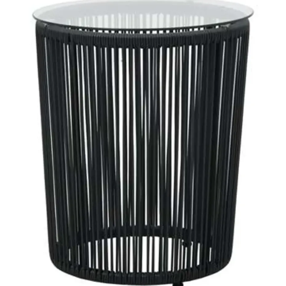 vidaXL - Tuinset - Zwart - Polyetheen