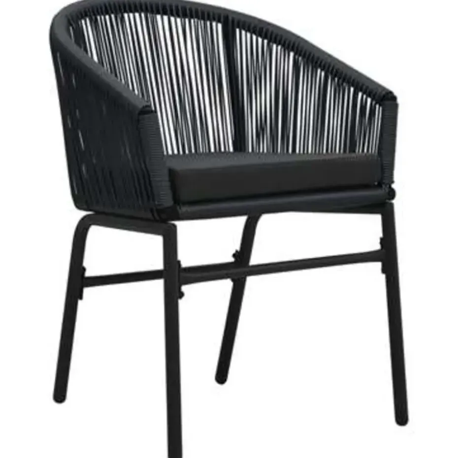 vidaXL - Tuinset - Zwart - Polyetheen