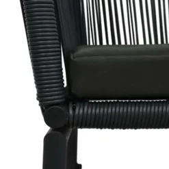 vidaXL - Tuinset - Zwart - Polyetheen