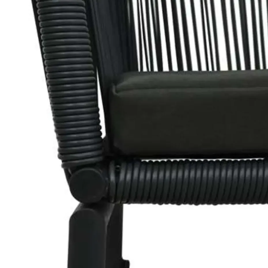 vidaXL - Tuinset - Zwart - Polyetheen