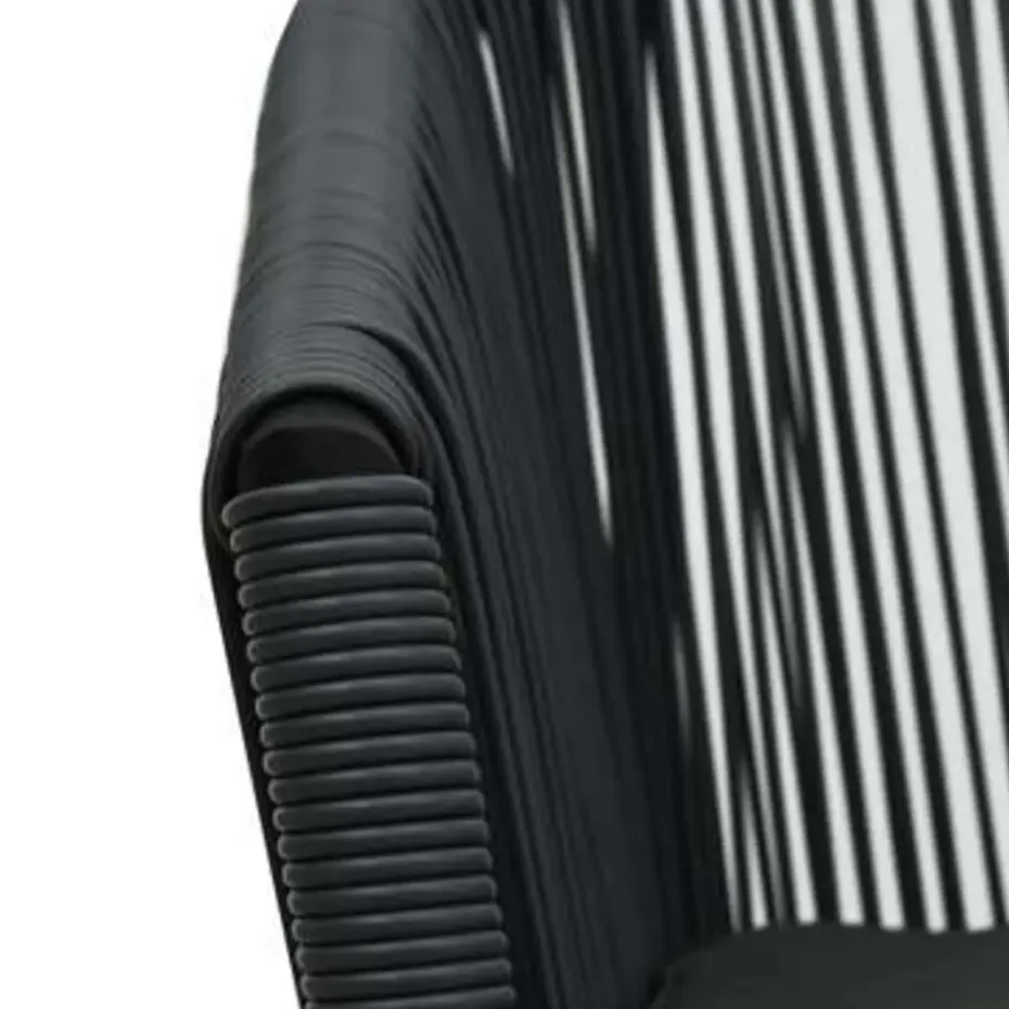 vidaXL - Tuinset - Zwart - Polyetheen