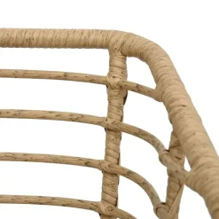 vidaXL - Tuinstoel - Bruin - Poly rattan - 2 stuks