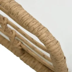 vidaXL - Tuinstoel - Bruin - Poly rattan - 2 stuks